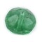The Bead Chest Vintage Green Czech Vaseline Trade Beads Set of 8 16mm Ethiopia African Bicone Glass Large Hole Handmade